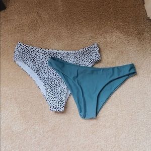 Never Worn Trendy Bikini Bottoms! (bundle)